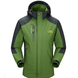 Mountainskin 5XL Men's Jackets Waterproof Spring Hooded Coats Men Women Outerwear Army Solid Casual Brand Male Clothing,SA153