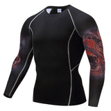 Punisher Compression Shirt Men Breathable Quick Dry T Shirt Bodybuilding Top Crossfit Tee Fitness Weight lifting Base Layer