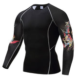 Punisher Compression Shirt Men Breathable Quick Dry T Shirt Bodybuilding Top Crossfit Tee Fitness Weight lifting Base Layer