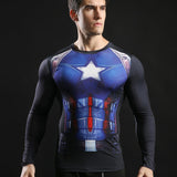 Superman Printed Fitness T-shirts