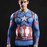 Superman Printed Fitness T-shirts