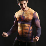 Superman Printed Fitness T-shirts