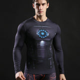 Superman Printed Fitness T-shirts