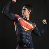 Superman Printed Fitness T-shirts