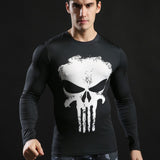 Superman Printed Fitness T-shirts