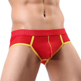 Breathable Men Briefs Underwear Shorts Bulge Pouch Wonderjock Mens Bikini Brief Underwear Man Sleepwear Cotton