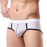 Breathable Men Briefs Underwear Shorts Bulge Pouch Wonderjock Mens Bikini Brief Underwear Man Sleepwear Cotton