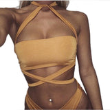 New arrival Women's Bandage Swimwear Swimsuit Push Up Bikini Sexy Beach Swimsuit Bikini