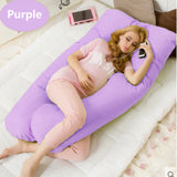 Comfortable Pregnancy U type Pillows  Maternity big U Shaped Body Pillows Body Pregnancy Pillow For Side Sleeper Removable Cover