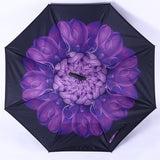 Windproof Reverse Folding Double Layer Inverted Umbrella