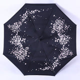 Windproof Reverse Folding Double Layer Inverted Umbrella