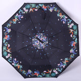 Windproof Reverse Folding Double Layer Inverted Umbrella