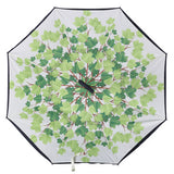 Windproof Reverse Folding Double Layer Inverted Umbrella