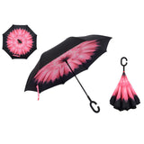 Windproof Reverse Folding Umbrella
