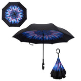 Windproof Reverse Folding Umbrella