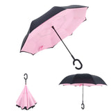 Windproof Reverse Folding Umbrella