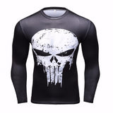 3D Printed Compression Shirts Long Sleeve Cosplay Costume cross fit