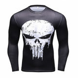 3D Printed Compression Shirts Long Sleeve Cosplay Costume cross fit