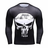 3D Printed Compression Shirts Long Sleeve Cosplay Costume cross fit