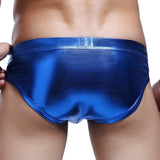 Fashion Mens Underwear Faux Leather Boxer Briefs Shorts Pants Trunks