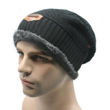 2017 New Arrival Winter Warm Men Beanie Gorras Bonnet Baggy Knitted Solid Hats Plain Caps Oversize Ski Skullies Beanies Hats