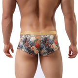 Man Penh Print Boxer Underwear GY/L