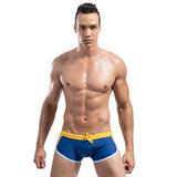 Men's Rope Waist Design Swim Briefs Swimsuit Beach Shorts Swimwear