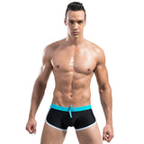 Men's Rope Waist Design Swim Briefs Swimsuit Beach Shorts Swimwear