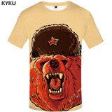 Russia 3d  Print Men T shirt