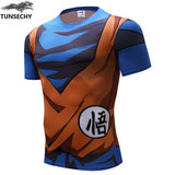 Anime Dragon Ball Z Super Saiyan Vegeta Goku T Shirt