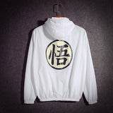 Anime Dragon Ball Thin Sun Protection Hooded Windbreaker Unisex Hip Hop Cosplay Mens summer Jackets Jaqueta Masculina 110805