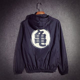 Anime Dragon Ball Thin Sun Protection Hooded Windbreaker Unisex Hip Hop Cosplay Mens summer Jackets Jaqueta Masculina 110805