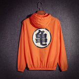 Anime Dragon Ball Thin Sun Protection Hooded Windbreaker Unisex Hip Hop Cosplay Mens summer Jackets Jaqueta Masculina 110805