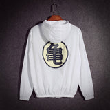 Anime Dragon Ball Thin Sun Protection Hooded Windbreaker Unisex Hip Hop Cosplay Mens summer Jackets Jaqueta Masculina 110805