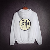 Anime Dragon Ball Thin Sun Protection Hooded Windbreaker Unisex Hip Hop Cosplay Mens summer Jackets Jaqueta Masculina 110805