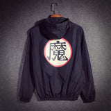 Anime Dragon Ball Thin Sun Protection Hooded Windbreaker Unisex Hip Hop Cosplay Mens summer Jackets Jaqueta Masculina 110805