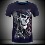 2017 summer Men's animal T-Shirt orangutan/gas monkey/Wolf 3D Printed T-Shirts Men Funny tees tops tee shirt large size