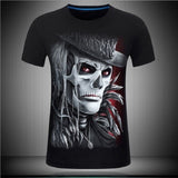 2017 summer Men's animal T-Shirt orangutan/gas monkey/Wolf 3D Printed T-Shirts Men Funny tees tops tee shirt large size