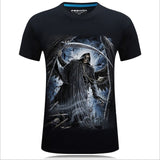 2017 summer Men's animal T-Shirt orangutan/gas monkey/Wolf 3D Printed T-Shirts Men Funny tees tops tee shirt large size