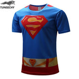 TUNSECHY 2017 Captain America T Shirt 3D Printed T-shirts Men Marvel Avengers iron man War Fitness Clothing Male Crossfit Tops