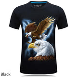 O-Neck short sleeve animal 3D Digital Printed T shirt