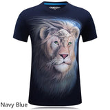 O-Neck short sleeve animal 3D Digital Printed T shirt