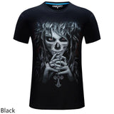O-Neck short sleeve animal 3D Digital Printed T shirt