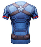 Superhero Compression Fit Tight Gym Bodybuilding T Shirt