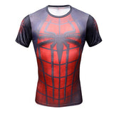 Superhero Compression Fit Tight Gym Bodybuilding T Shirt