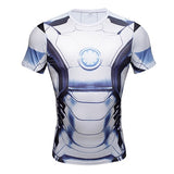 Superhero Compression Fit Tight Gym Bodybuilding T Shirt