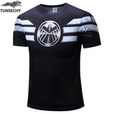 Fitness shirts men t shirts