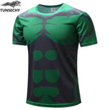 Fitness shirts men t shirts