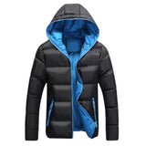 Mountainskin 5XL Men Winter Casual New Hooded Thick Padded Jacket Zipper Slim Men And Women Coats Men Parka Outwear Warm EDA020