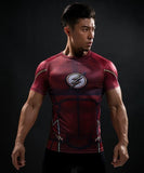 Superhero Compression Fit Tight Gym Bodybuilding T Shirt